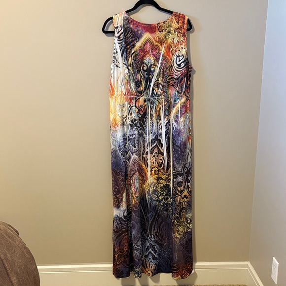 Style & Co. Vibrant Multicolor Maxi Dress - Picture 3 of 3